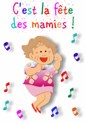 F&ecirc;te color&eacute;e pour ma mamie joyeuse